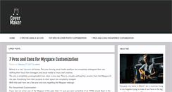 Desktop Screenshot of covermaker.net